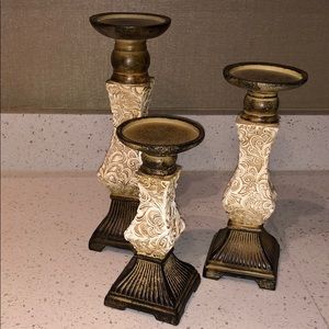 Rustic Candle Holders